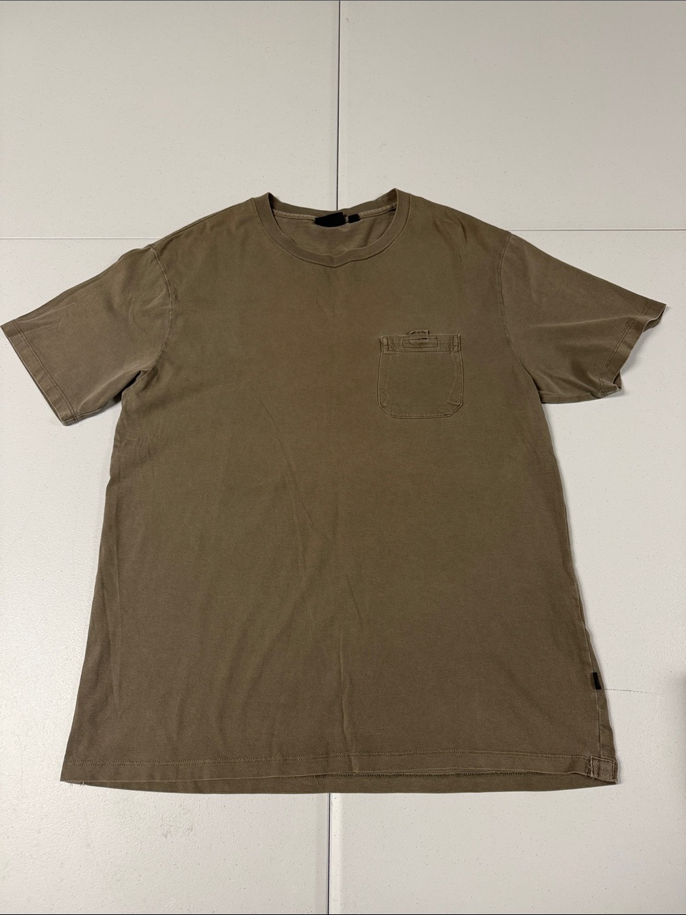 Frank & Oak Men's Short-Sleeve Pocket Tee - Olive